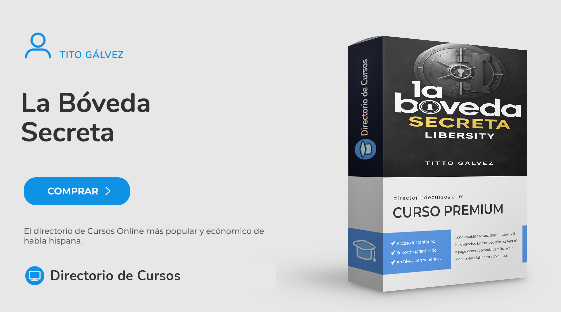 La Bóveda Secreta - Tito Gálvez La Bóveda Secreta Libersity – Titto Gálvez programa de mentalidad y libertad financiera