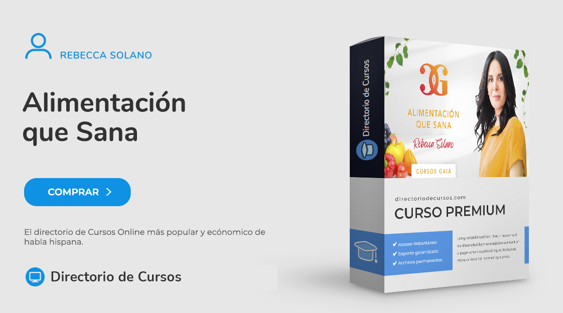 Alimentación que Sana con Rebecca Solano – Curso Online de Nutrición Consciente