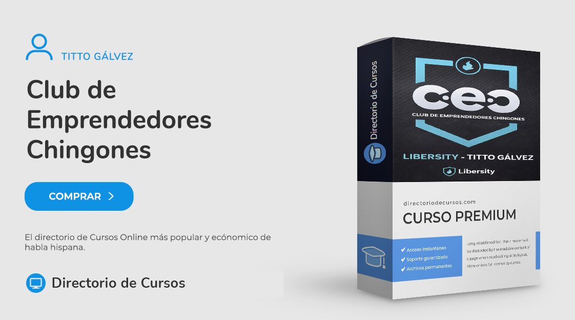 Club de Emprendedores Chingones Libersity – Titto Gálvez Club de Emprendedores Chingones Libersity de Titto Gálvez sobre automatización, ventas y escalamiento de negocios