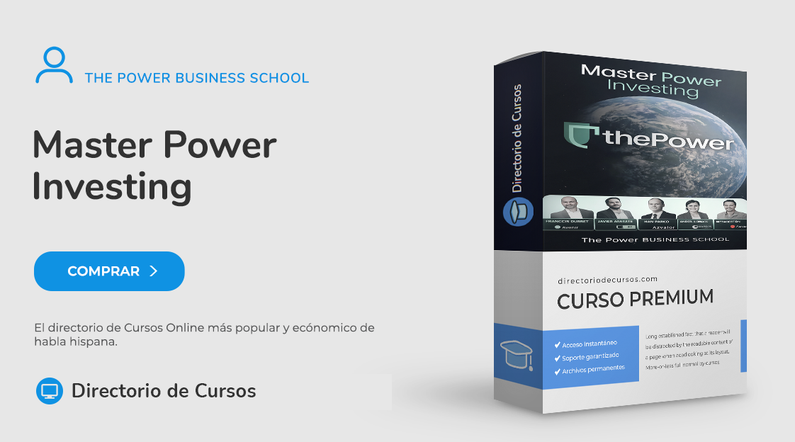 Master Power Investing – The Power Business School Master Power Investing curso online de inversión en bolsa inmobiliario y criptomonedas