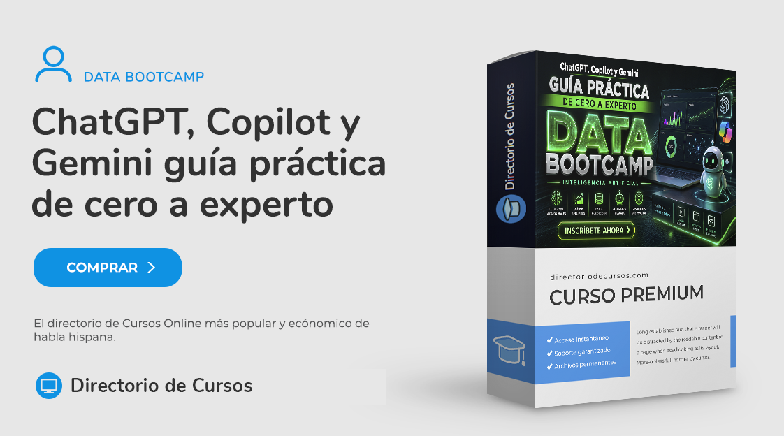 Aprende ChatGPT Copilot y Gemini de Cero a Experto con Data Bootcamp