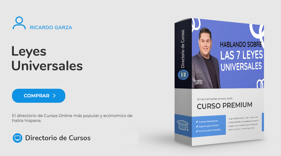 Curso de Leyes Universales con Ricardo Garza