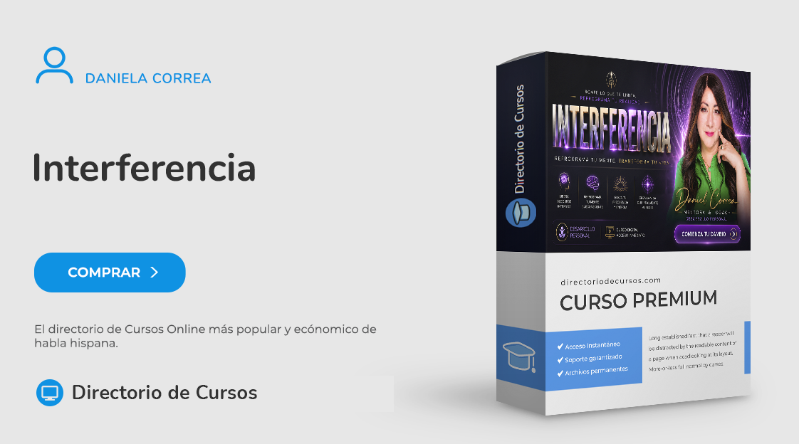 Interferencia – Daniela Correa Bloqueos Energéticos: Interferencia Y Transformación Personal Con Daniela Correa