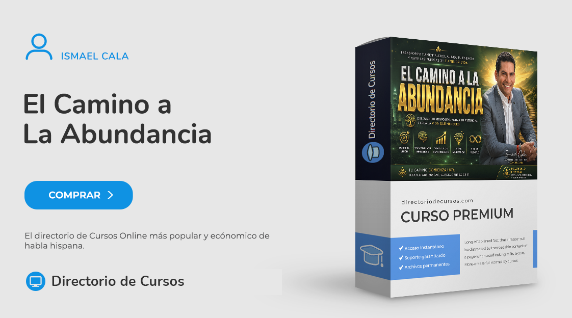 El Camino a La Abundancia – Ismael Cala Mentalidad de Abundancia con Ismael Cala