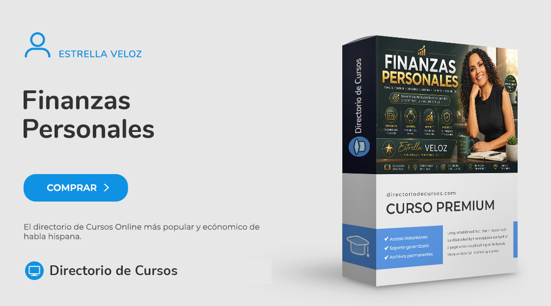 Curso Finanzas Personales Inteligentes Con Estrella Veloz Para Construir Patrimonio